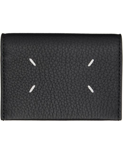 Maison Margiela Black Small Card Holder for men