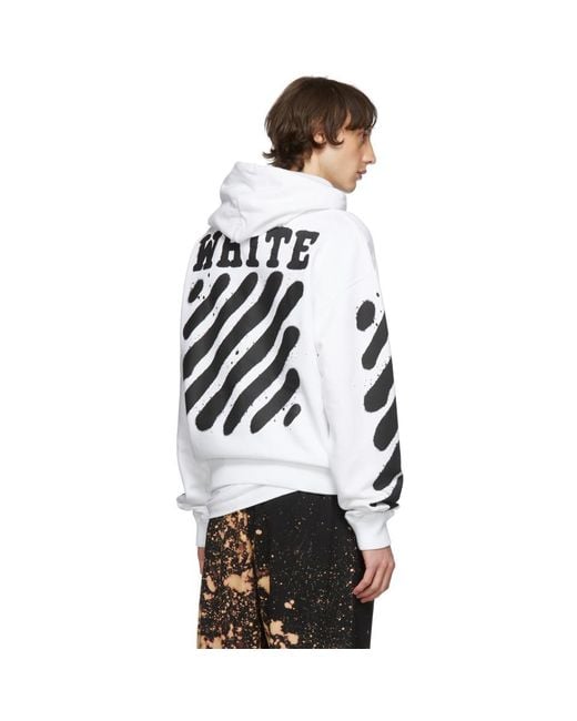 off white hoodie spray paint