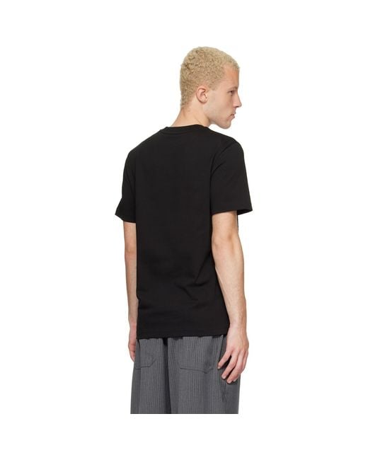 Moncler Black T-Shirt for men