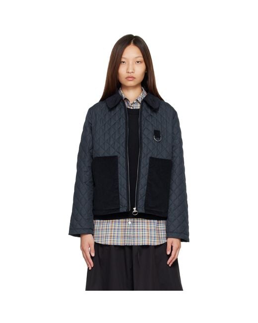 Barbour Blue Aylesby Quilted Jacket