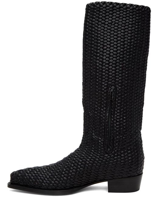 Bottega Veneta Black Ripley Boots for men