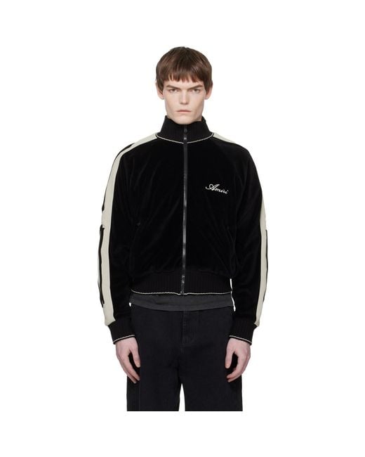 Amiri Black Bones Track Jacket for men