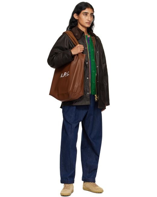 メンズ A.P.C. タン Ninon トートバッグ Brown