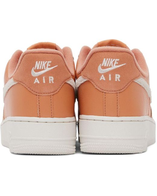 black and orange air force 1