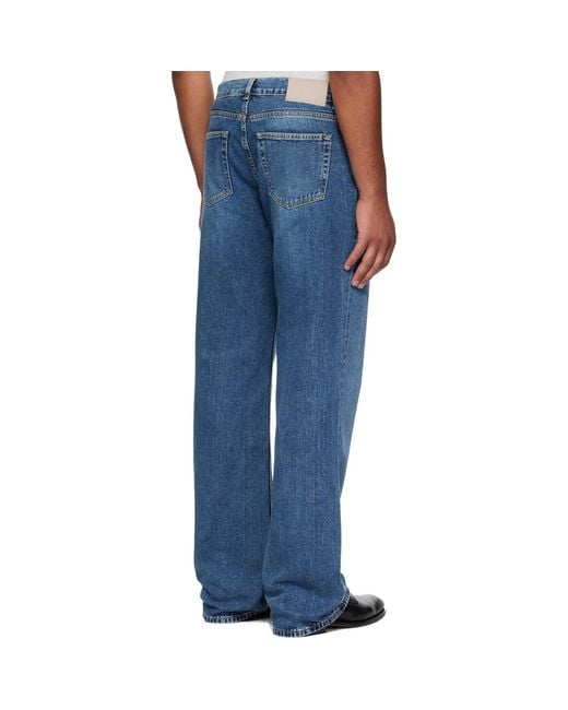 Our Legacy Blue Carlson Cut Jeans for men