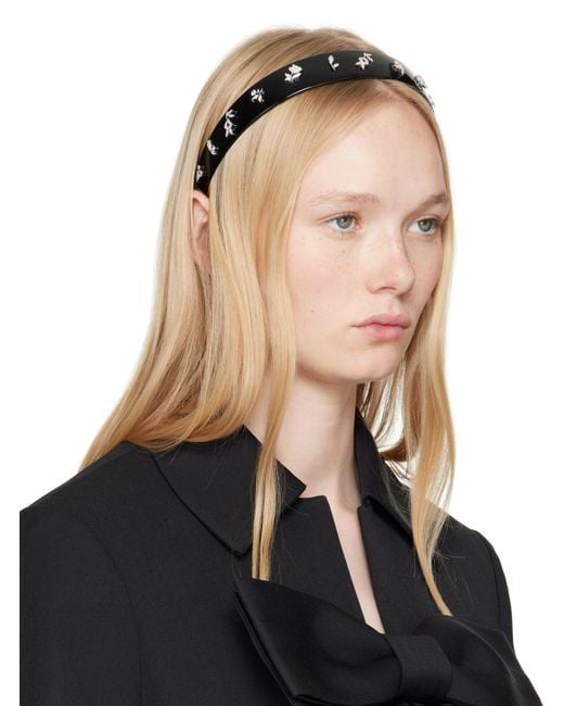 shushutong リボンカチューシャヘアバンドブラック