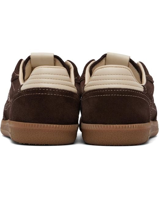 Alohas Brown Tb.490 Rife Suede Leather Sneakers