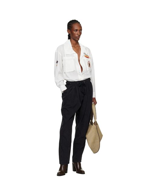 Isabel Marant Black Chely Shirt