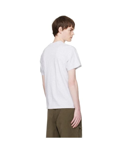 Entire studios White Standard T-Shirt for men
