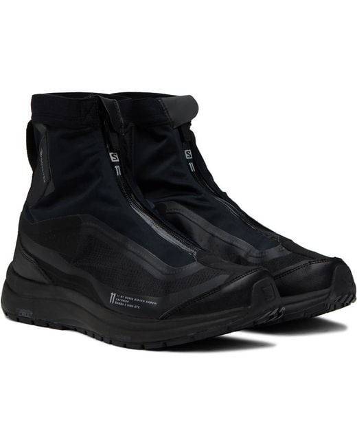 Boris Bidjan Saberi 11 Black Salomon Edition Bamba 2 High Sneakers for men