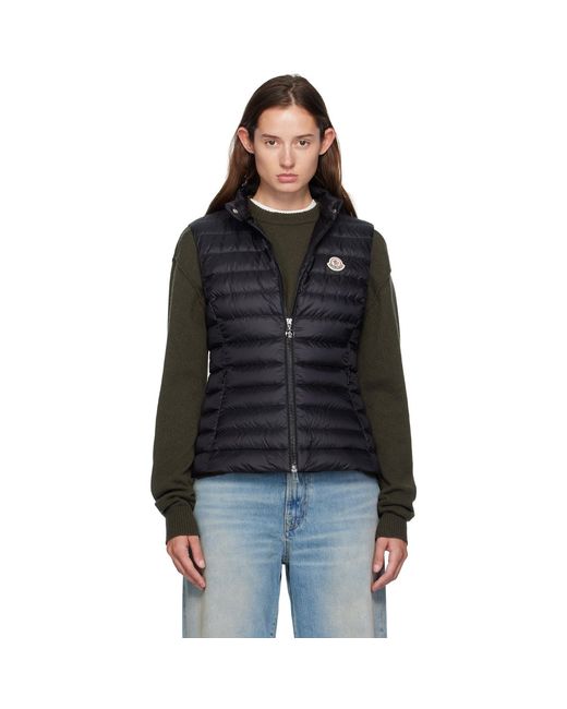 Moncler Black Igens Down Vest