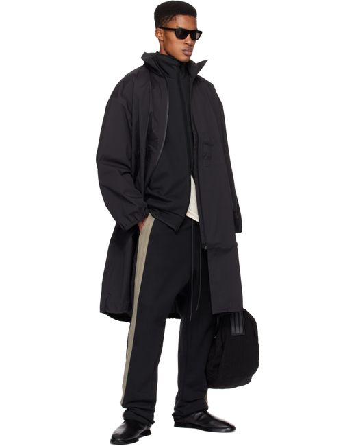 メンズ Fear Of God Adidas Originalsエディション ブラック 3レイヤー シェル コート Black