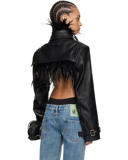 Jean Paul Gaultier Shayne Oliver Edition 'The Cropped' Leather