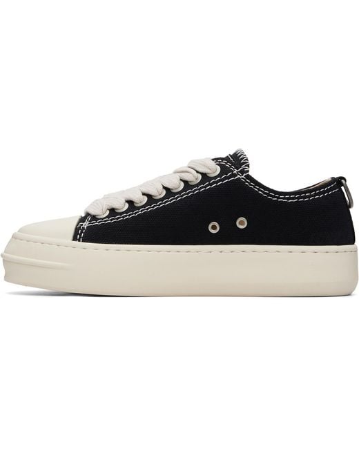Represent Black Rep-Cap Sneakers for men