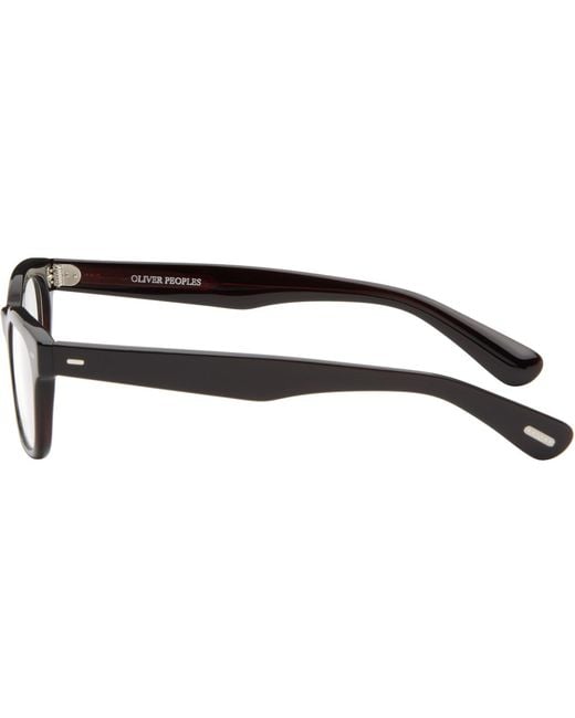 Oliver Peoples Black Tiello Glasses for men
