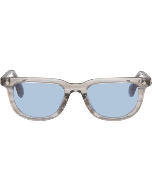 Lunetterie Generale Blue Tokyo Nights Sunglasses for men