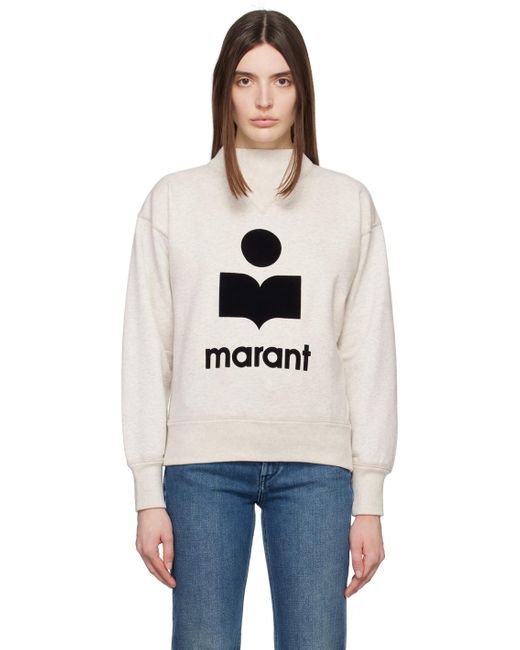 Isabel Marant Black Off- Moby Sweatshirt