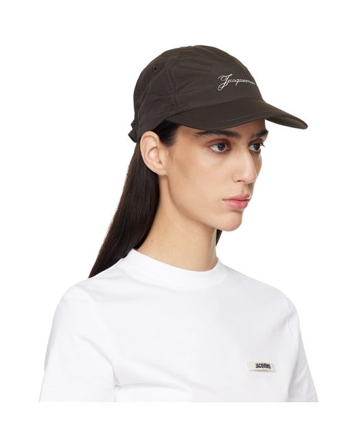 Jacquemus White 'The Baluchon' Baseball Cap