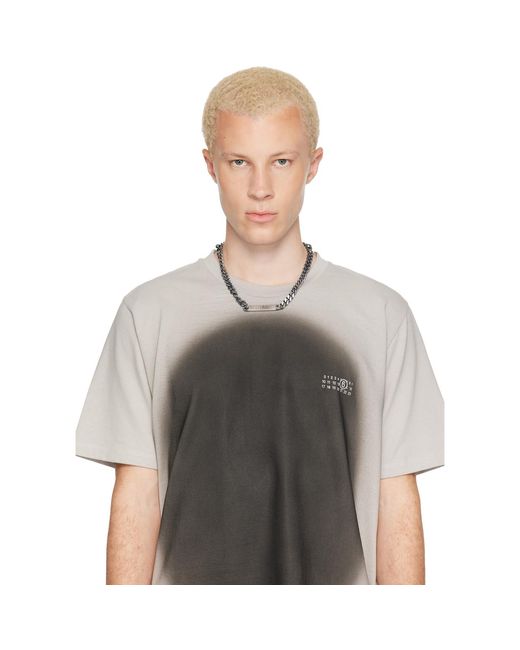 MM6 by Maison Margiela Metallic Classic Chain Necklace for men