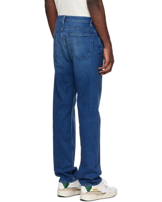 FRAME Blue 'the Straight' Jeans for men
