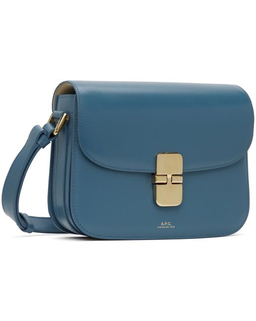 Petit sac grace bleu A.P.C. en coloris Blue