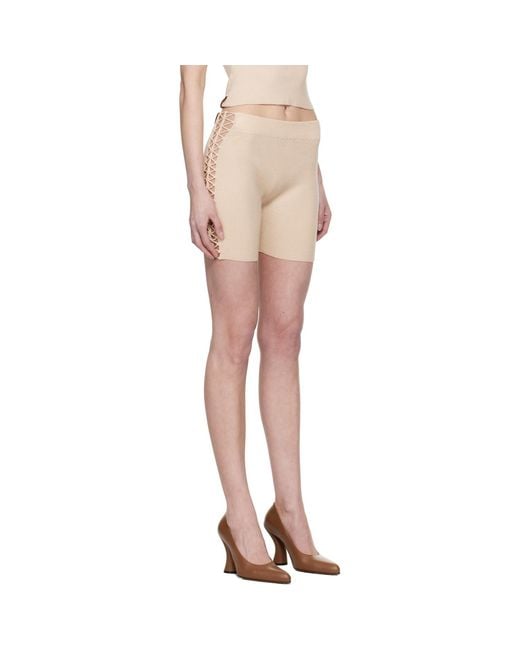 Isa Boulder Multicolor Ssense Exclusive Ribbed High Waist Shorts