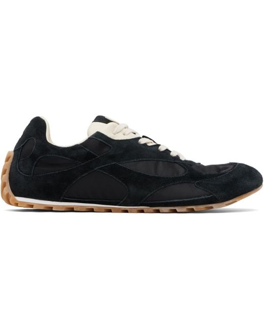 Bottega Veneta Black Orbit Flash Sneakers for men