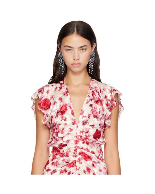 Isabel Marant Multicolor Hanabi Clip-On Earrings