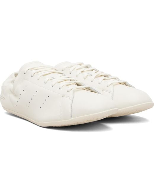 Y-3 Black Off- Stan Smith Lo Pro Sneakers for men