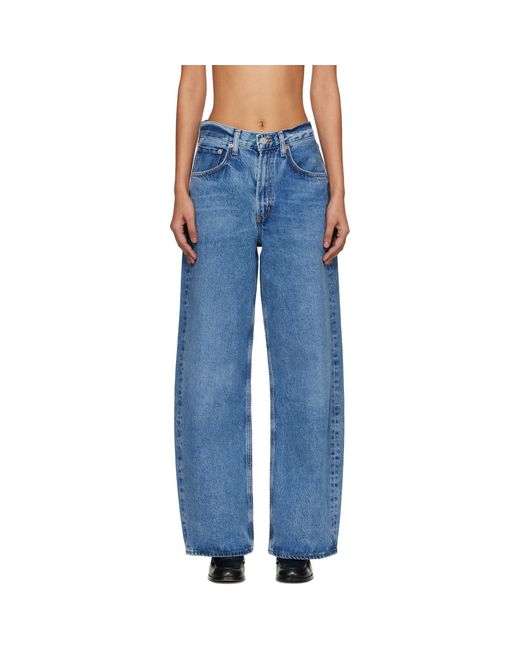 Agolde Blue Low Curve Jeans