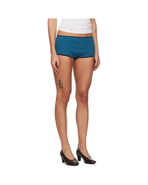 Paloma Wool Blue Smoke Shorts