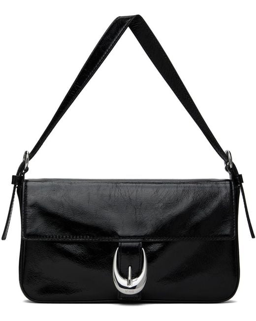 Staud Black Harlow Bag