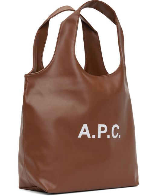 メンズ A.P.C. ブラウン Ninon トートバッグ Brown