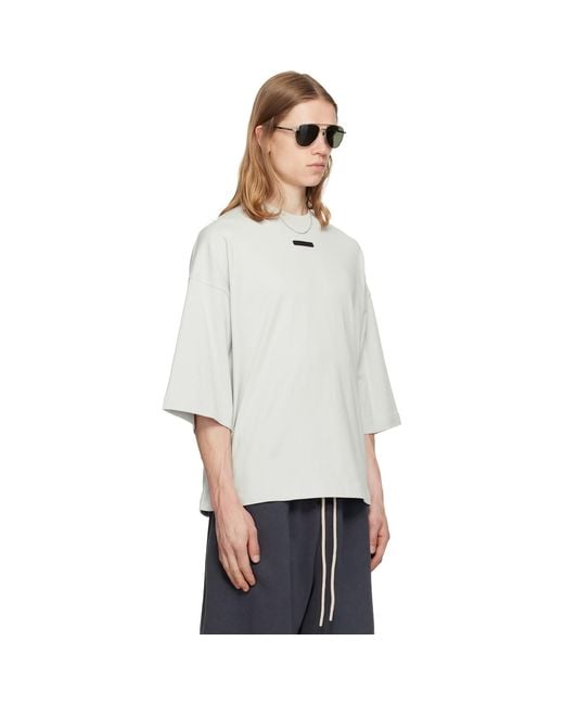 Fear Of God Gray Merch T-Shirt for men