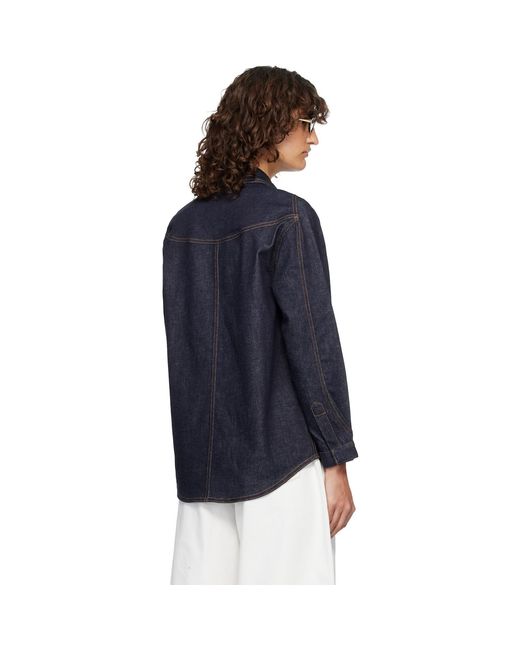 Jacquemus Blue 'The Amelo De-Nîmes Denim' Shirt
