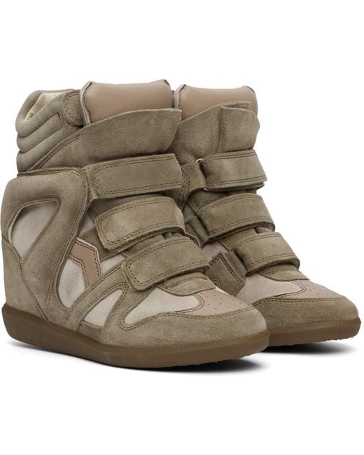 Isabel Marant Green Bekett Sneakers