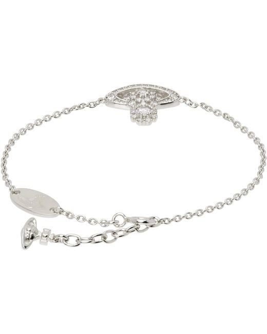 Vivienne Westwood Metallic Narcissa Bracelet for men