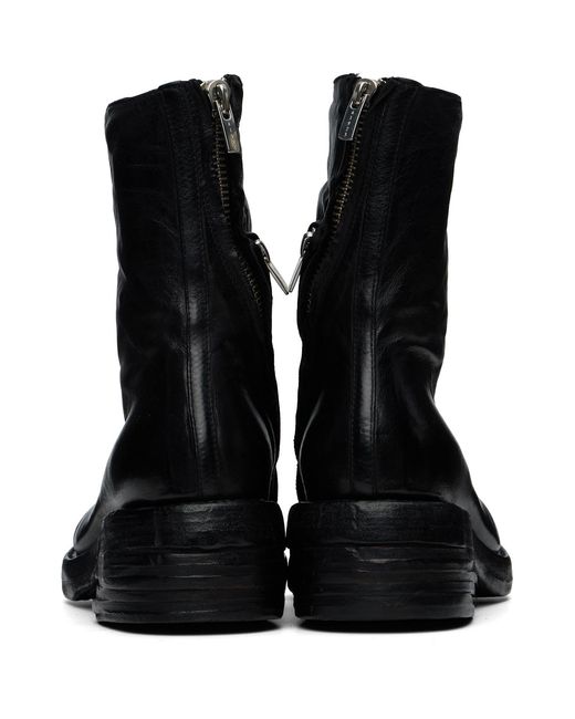 A Diciannoveventitre Black Kangaroo M110 Boots for men