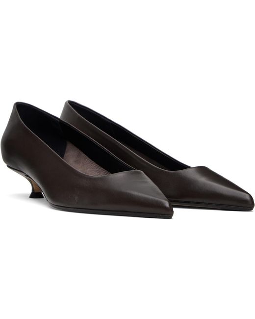 Aeyde Black Cari Heels