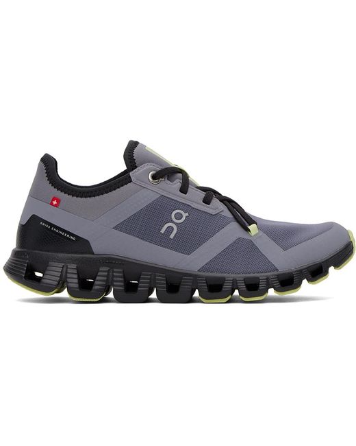 On Shoes Black Gray Cloud X 3 Ad Sneakers