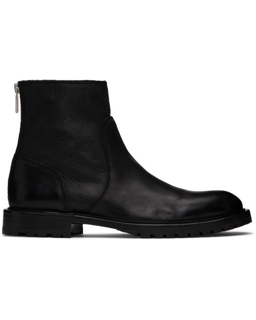 PS by Paul Smith Black Falk Boots for men