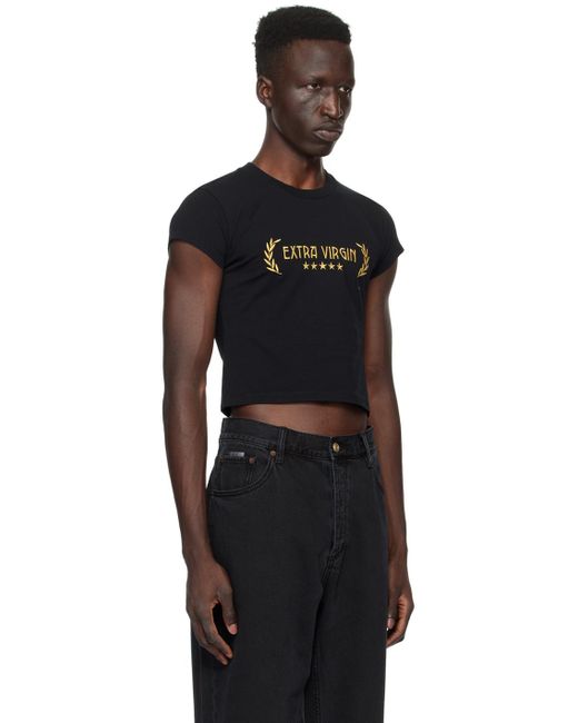 Eytys Black Zion T-shirt for men