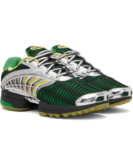 Baskets Climacool 2 Vert Et Argenté Édition Brain Dead Adidas Originals en coloris Green