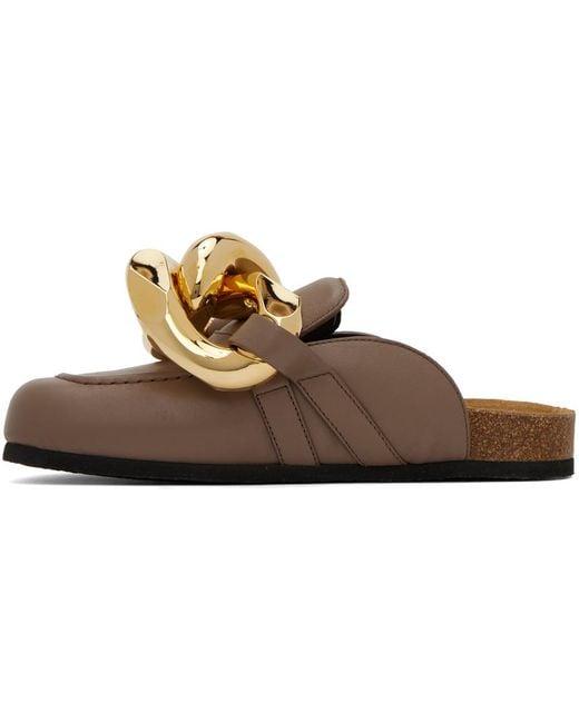 J.W. Anderson Ssense Workカプセルコレクション トープ チェーン ミュール Black