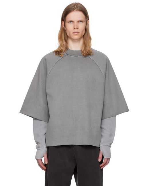 メンズ Seventh グレー Box ラグランTシャツ Gray