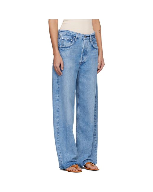 Citizens of Humanity Blue Ayla Baggy Jeans