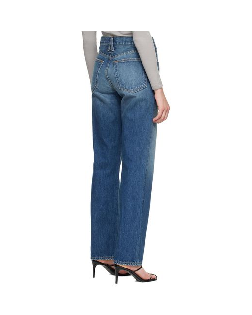 SLVRLAKE Denim Blue Kendra Jeans