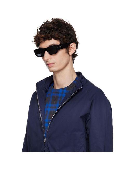 Prada Gray 'Prada Symbole' Sunglasses for men