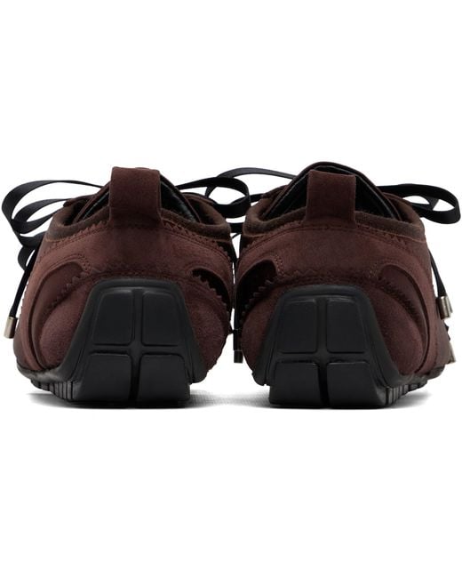 Simone Rocha Brown Ballerina Grip Sneakers for men