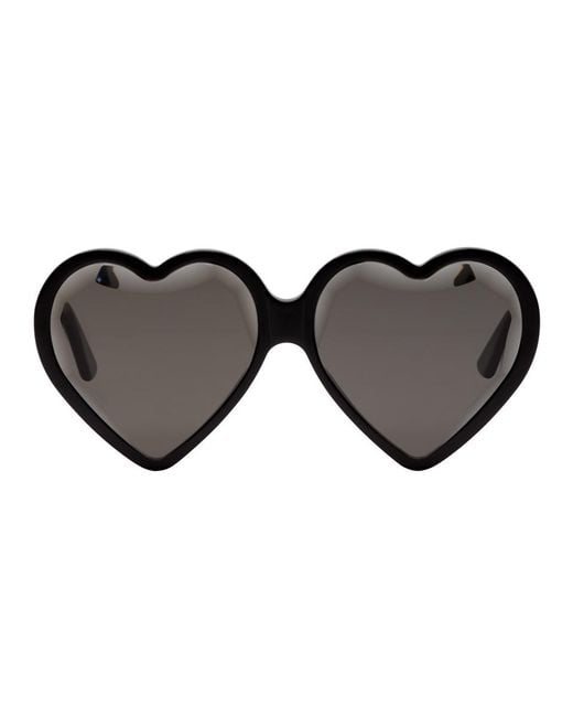 Gucci Black Heart Sunglasses